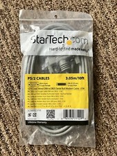 StarTech SCNM925FM 10 ft Cross Wired DB9 To DB25 Serial Null Modem Cable F/M