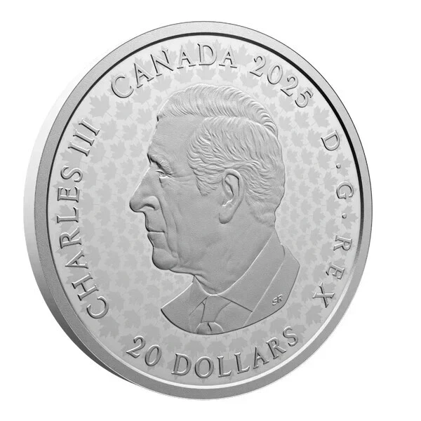 2025 Canada 1 oz  Proof Silver Great Hunters Wolf in High Relief NGC PF70 FDOI - Image 3 of 4