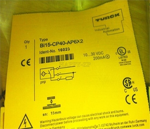 Capteur De Proximité TURCK Bi15U-Q20-RP6X2-H1141 Neuf - Interrupteur De Proximité Pour Automatisme Industriel