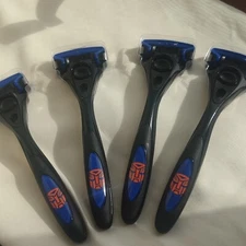 Metal Hydro 5 Regular razor with blade lot of 4 Free shipping