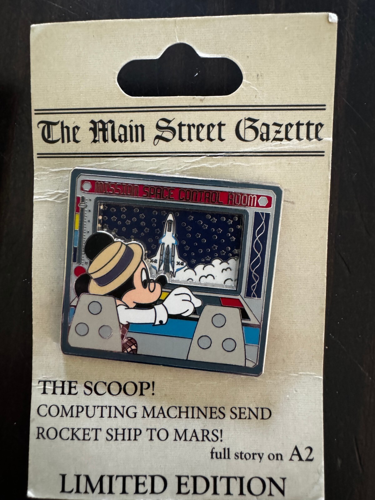 The Scoop! Mission Space - The Main Street Gazette - Mickey Limited Edition