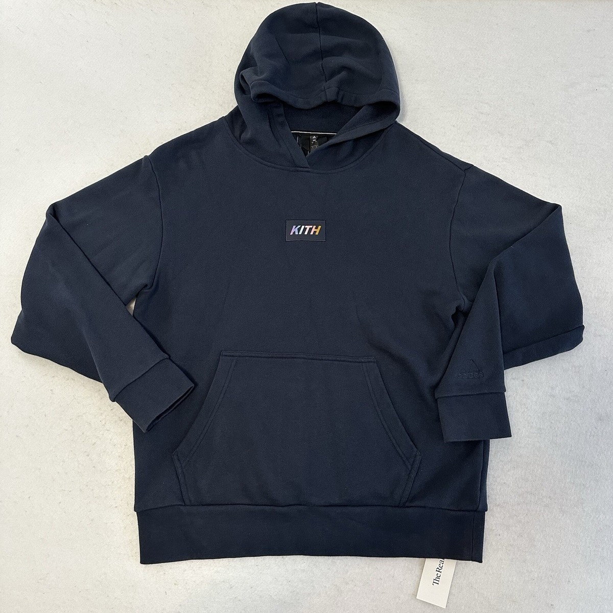 Kith x Adidas Originals Terrex Pullover Hoodie Night Navy Blue