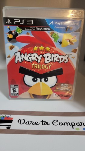 Angry Birds Trilogy For PlayStation 3 PS3 (Activision, 2012) Complete W/Manual