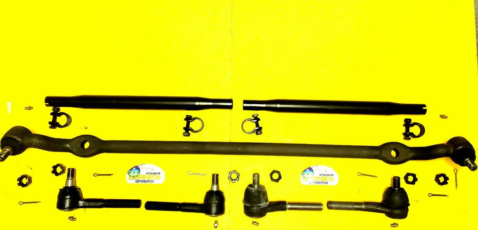 Front Steering Kit 7 Pcs 1979 1989 Dodge D100 D150 2 Wheel Drive Trucks DS804K - Image 2 of 2