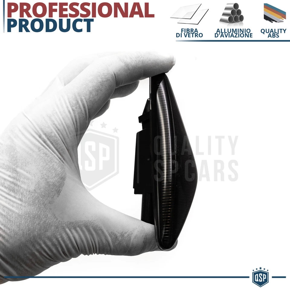 Frecce LED Dinamiche Sequenziali per BMW X3 F25 10-17 CANBUS Omologate Nere - Immagine 4 di 4