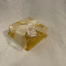 Alda's Forever Floating Clear Jell Diamond Jewel Candles Pack of 4 NOS