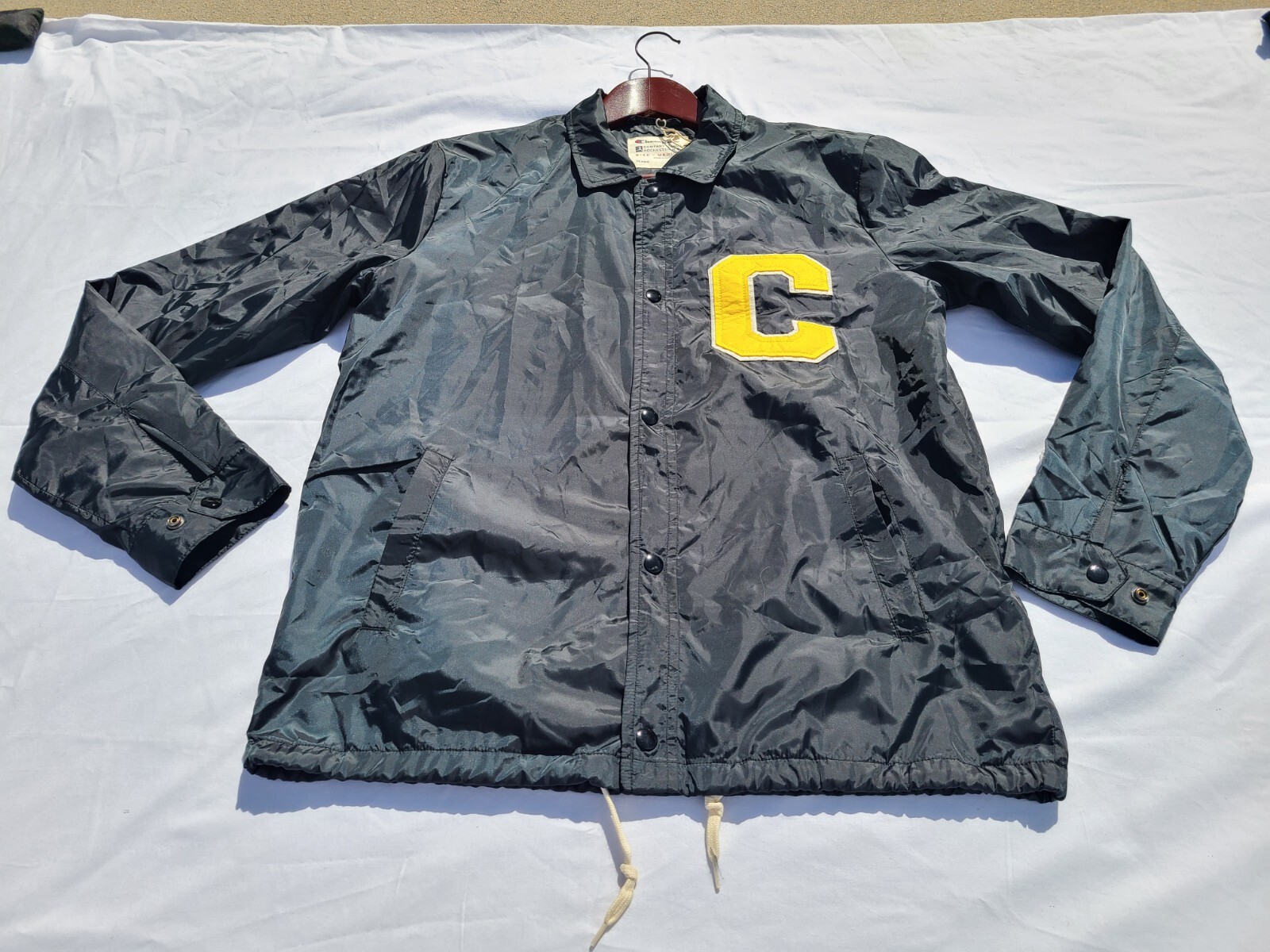 FILA Giacca Vintage Champion Rugby Rowing Crew Varsity Letterman Bomber Core Coach M