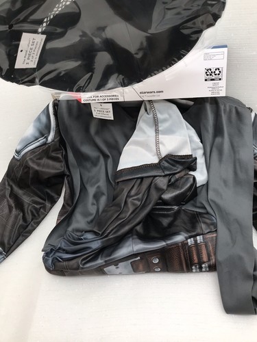 Star Wars The Mandalorian Child Costume Size Small (4-6) BRAND NEW NWT Rubie's - Picture 8 of 10