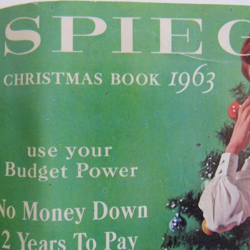 Vintage Spiegel Weihnachtsbuch Katalog 1963 Spielzeug Barbie Roboter Tretauto Soldat - Bild 2 von 16