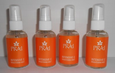 Lot of 4 Prai Intensive C Brightening Mist 2 fl oz each (unbox)