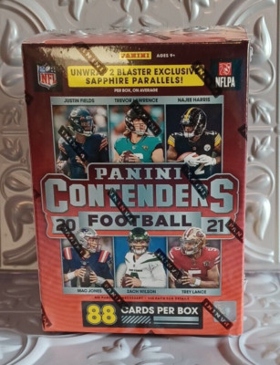 2021 Contender Football Sports Blaster Box Panini Fanatics 88 Cards