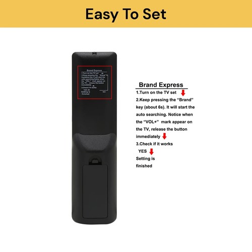 Universal TV Remote Control LCD/LED For Sony/Samsung/Panasonic/LG/TCL/Soniq AU - Picture 5 of 10