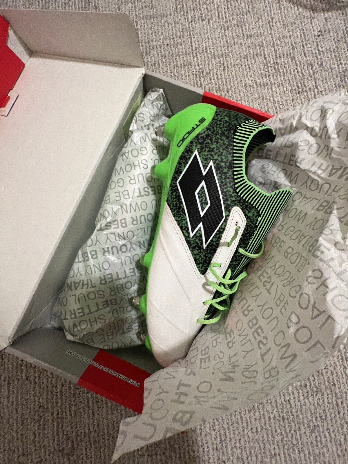 Lotto STADIO 100 II SG nuovo in scatola K in pelle