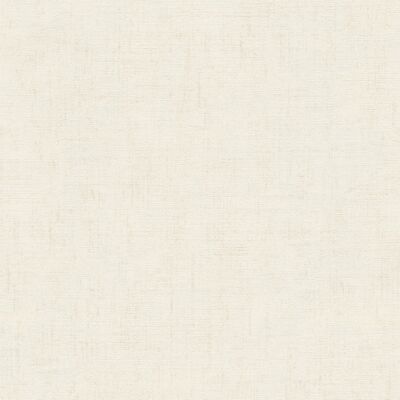 Profhome 322622-GU Ton-in-Ton Tapete Uni glänzend creme 5,33 m2