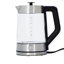 Curtis Stone 1.7 Liter 1500W Electric Glass Kettle Open Box