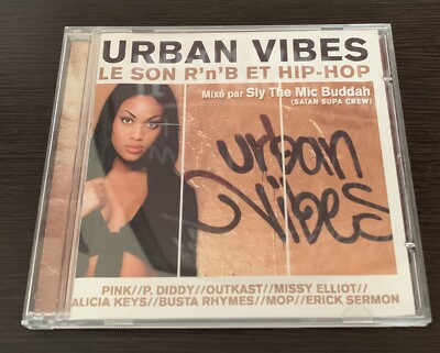 VARIOUS ARTISTS ''URBAN VIBES'' V.RARE ORIGINAL 2002 FRANCE CD ALBUM