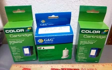 HP ink Cartridge refill kit, 2 empty Cartridge new in box, Black refill kit 