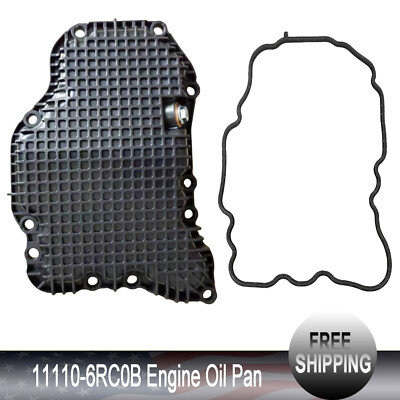 New Engine Oil Pan 11110-6RC0B Fits For Nissan / INFINITI X-Trail Rogue USA