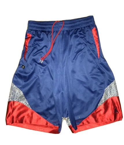 jordan blue and red shorts