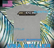 NEW SHIRT PREMIUM BC RACING COSTOM COILOVERS LOGO T-SHIRT FUNNY SIZE S - 5XL