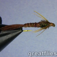 1 dozen (12) - Pheasant Tail Nymph