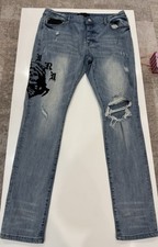 AMIRI Jeans SIZE 34x31 Made in USA Distressed