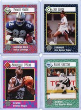 SI For Kids (4) Card Lot - SHAQ O'NEAL, EMMITT SMITH, WAYNE GRETZKY, MIA HAMM