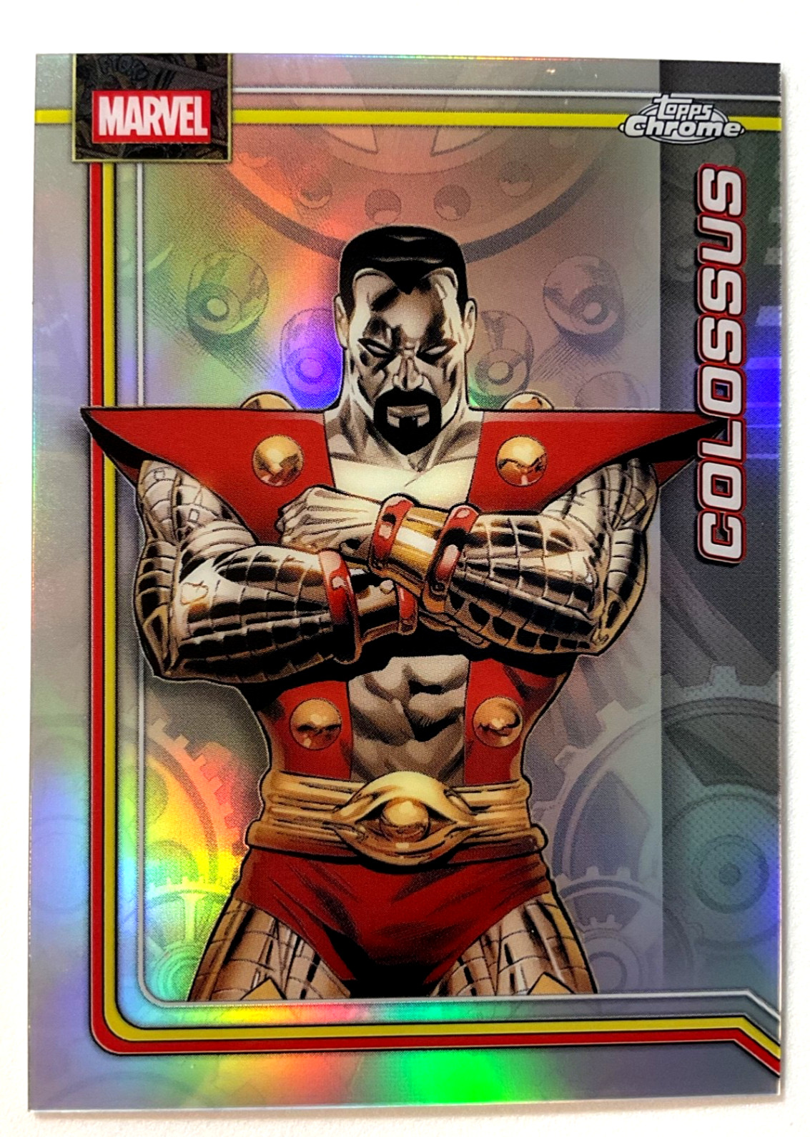 Colossus #023 2026 Topps Chrome Marvel Comics Refractor