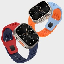 Irregular Soft Silicone Band For Apple Watch Series 11 10 9 8 7 6 SE Ultra 3 2 1