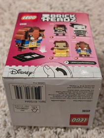 LEGO BrickHeadz Disney Beauty And The Beast Belle 41595 & Beast 41596 New Sealed