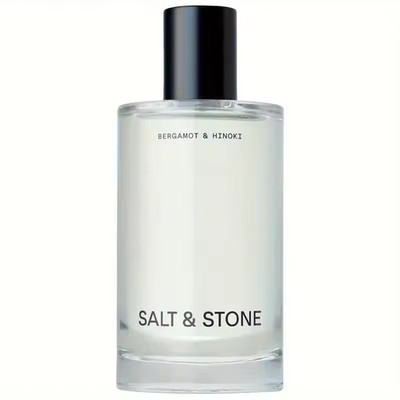 Salt & Stone Body Mist, Bergamot & Hinoki Scent, for Women and Men, 3.4oz/100ml