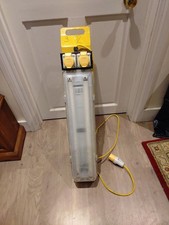 Defender Portable Site Lights 110V Uplight Stick for Plastering