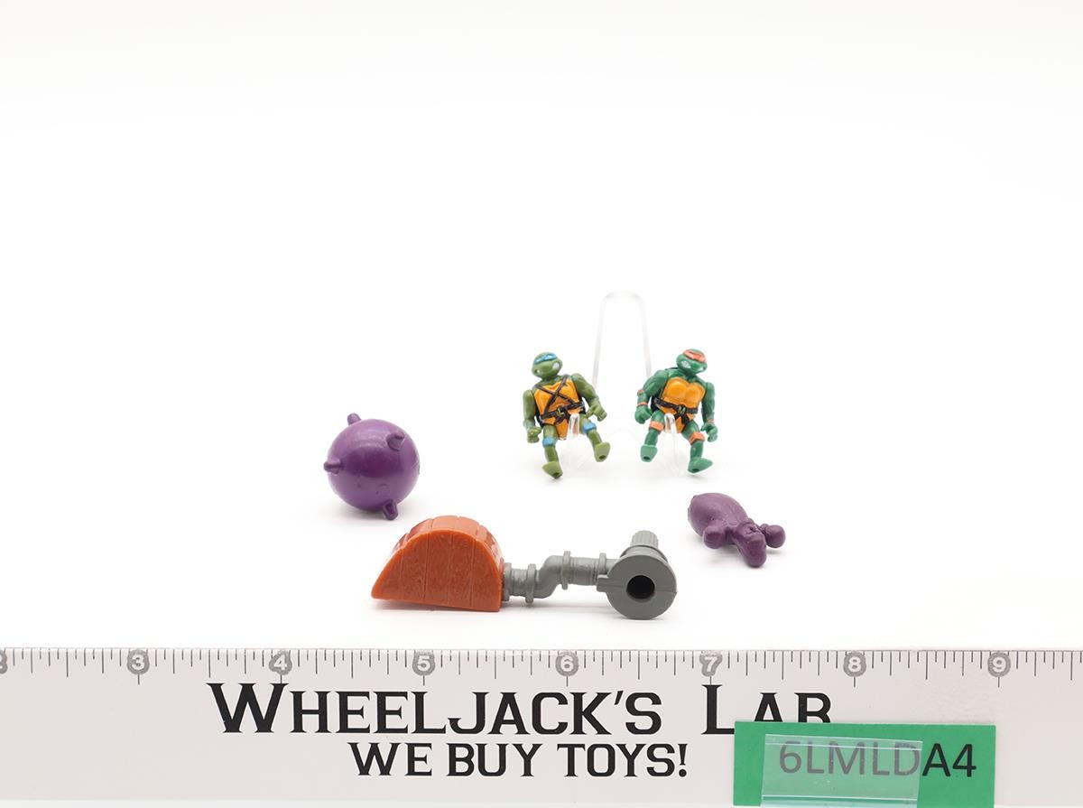 Mini Mutants Leonardo Sewer Playset 1995 TMNT Teenage Mutant Ninja