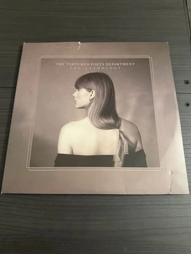Taylor Swift the Tortured Poets Vinyl Department Anthology DAMAGED (broken Disc)
