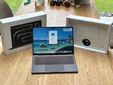 MacBook Pro 14" M3 Pro 11C/14C GPU/18G/512G - Schwarz - TOP ZUSTAND