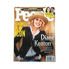 People Magazine October 2025 Diane Keaton Farewell Heather Lane Katy Perry