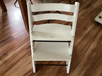 Stokke Tripp Trapp weiss Hochstuhl Newborn fähig Triptrap passend Baby Set Bügel