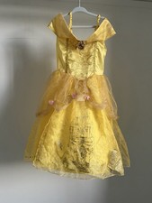 Disney Princess Belle yellow beauty  the beast costume dress toddler size 3T-4T