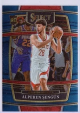 2021-22 Select Blue #19 Alperen Sengun RC - Houston Rockets
