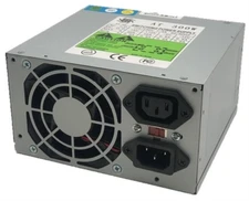 Athena Power AP-AT30 300W AT Power Supply 6Pin P8 + 6pin P9 Connector