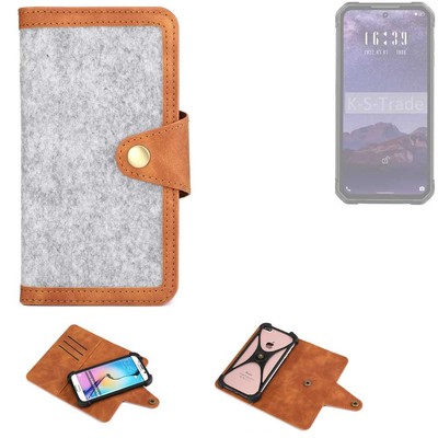 Filzhülle für iiiF150 B1 Pro Handy-Tasche hellgrau
