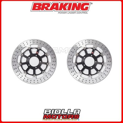 SATZ BREMSSCHEIBEN VORNE BRAKING DUCATI MULTISTRADA TOURING ABS 1200 2010 - 20