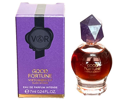 GOOD FORTUNE ELIXIR INTENSE VIKTOR & ROLF 0.24oz / 7ml  Eau De Parfum MINI NIB