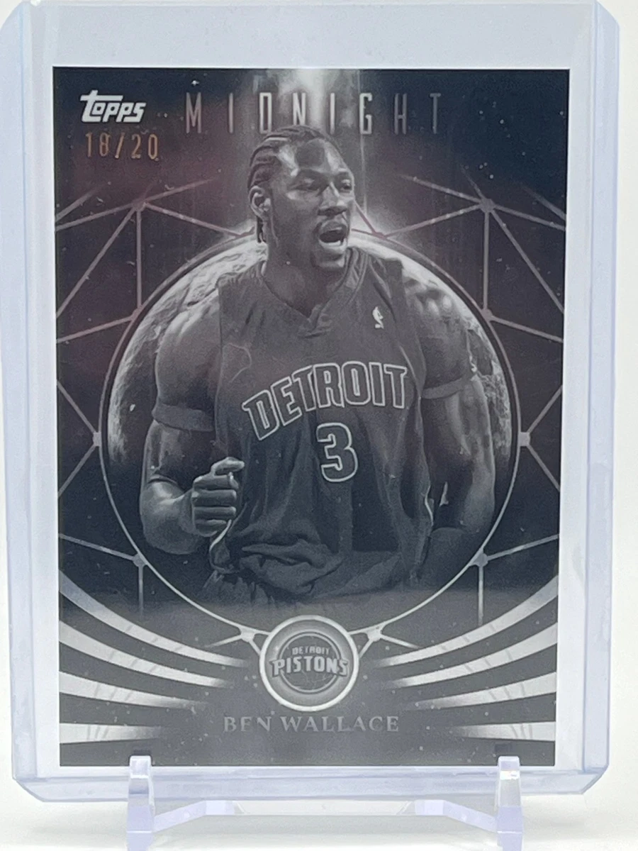 Ben Wallace Detroit Pistons Basketball Sports Trading Cards