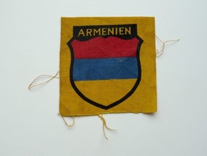 Original German patch volunteer Armenien arm shield uniform tunic Wehrmacht WH