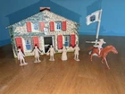 Marx Sons of Liberty Playset Figures & House  Accessory lot Plus More!!
