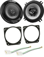 Kenwood 13Cm 2-Wege 260Watt Lautsprecher FüR Ford Fiesta 89-01 FronttüR Auto Box