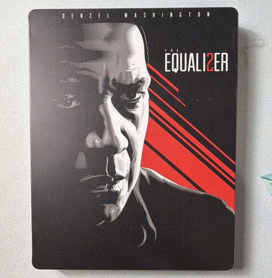 The Equalizer 2 4K UHD + Blu-ray Steelbook w/ Denzel Washington (R) - NO DIGITAL