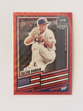 JASON DECARO 2026 Panini Stars & Stripes Prizm RED WAVE PRIZM #105