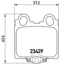 Plaquette de frein Lexus IS SPORTCROSS